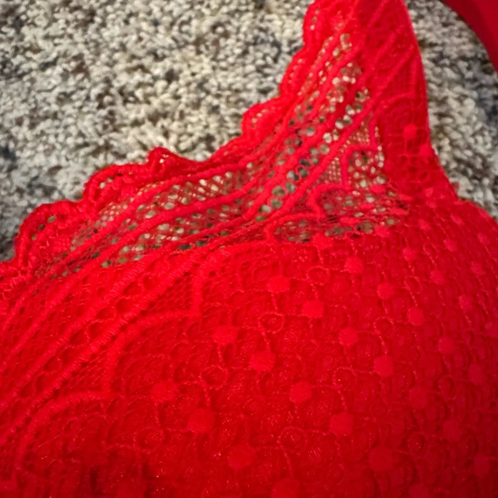 38DD Red Lace Bra - Picture 3 of 5